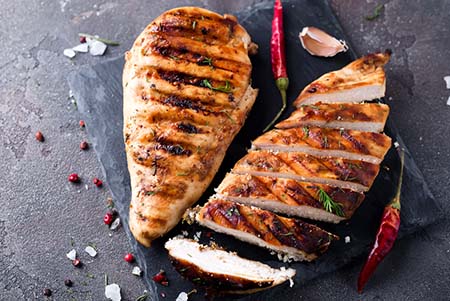 Grilled chicken